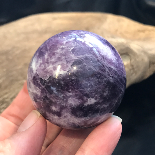 Lepidolite sphere