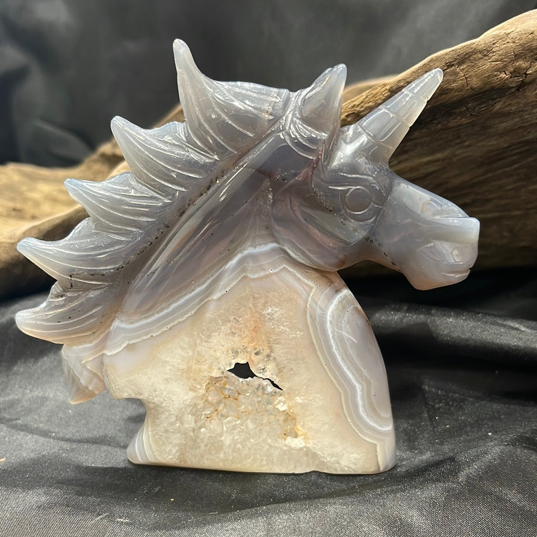 Druzy Agate Unicorn