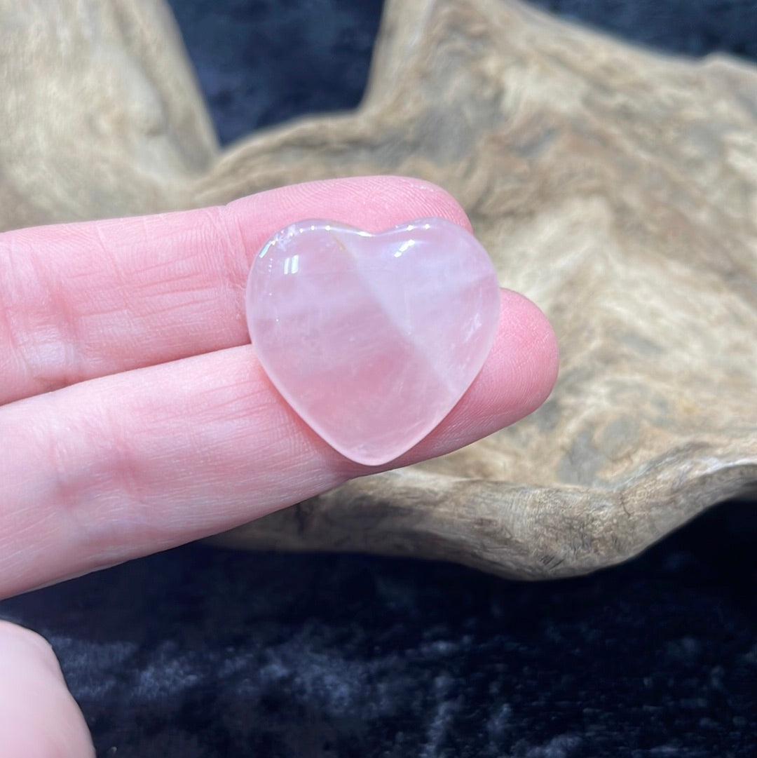 Assorted gemstone hearts
