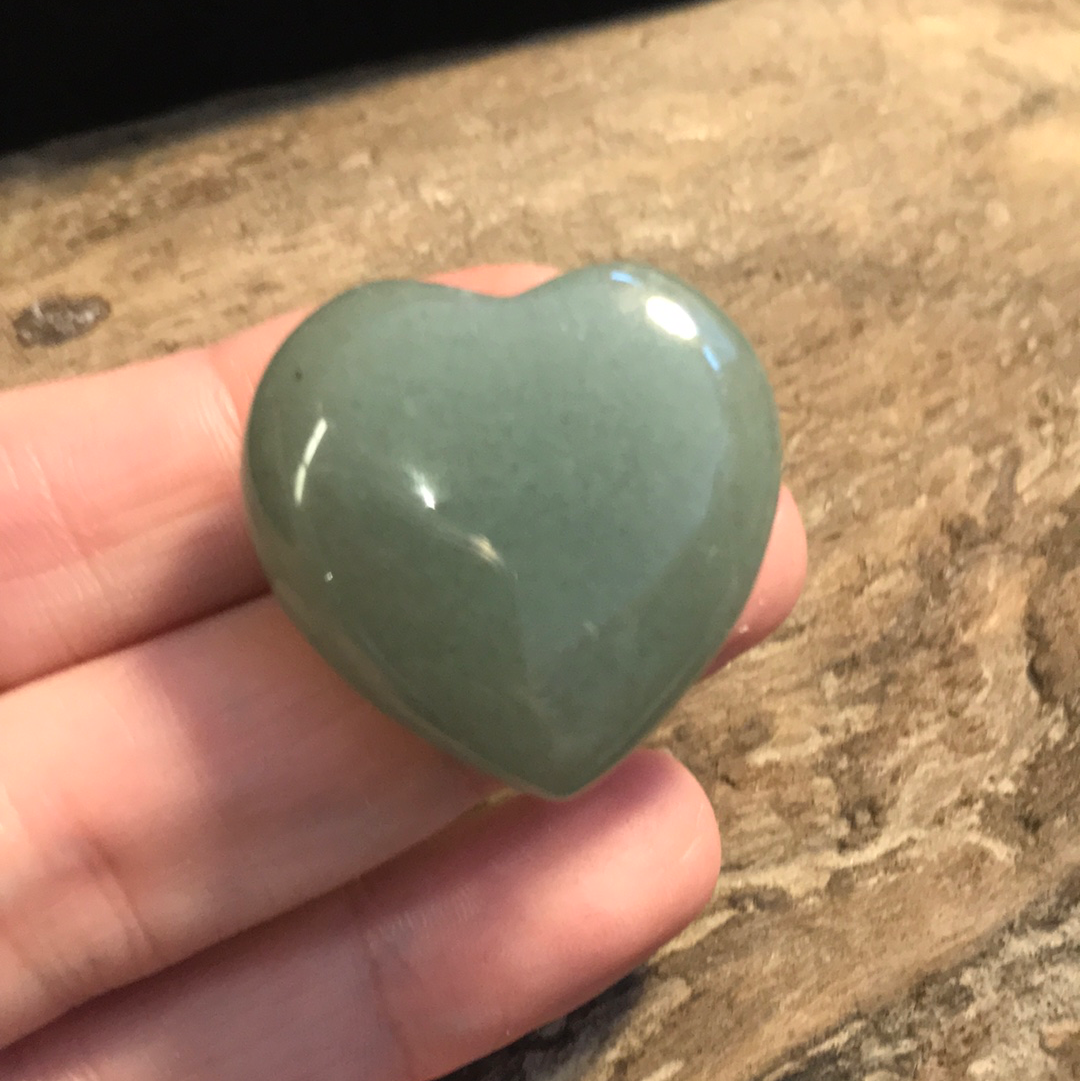 Assorted gemstone hearts