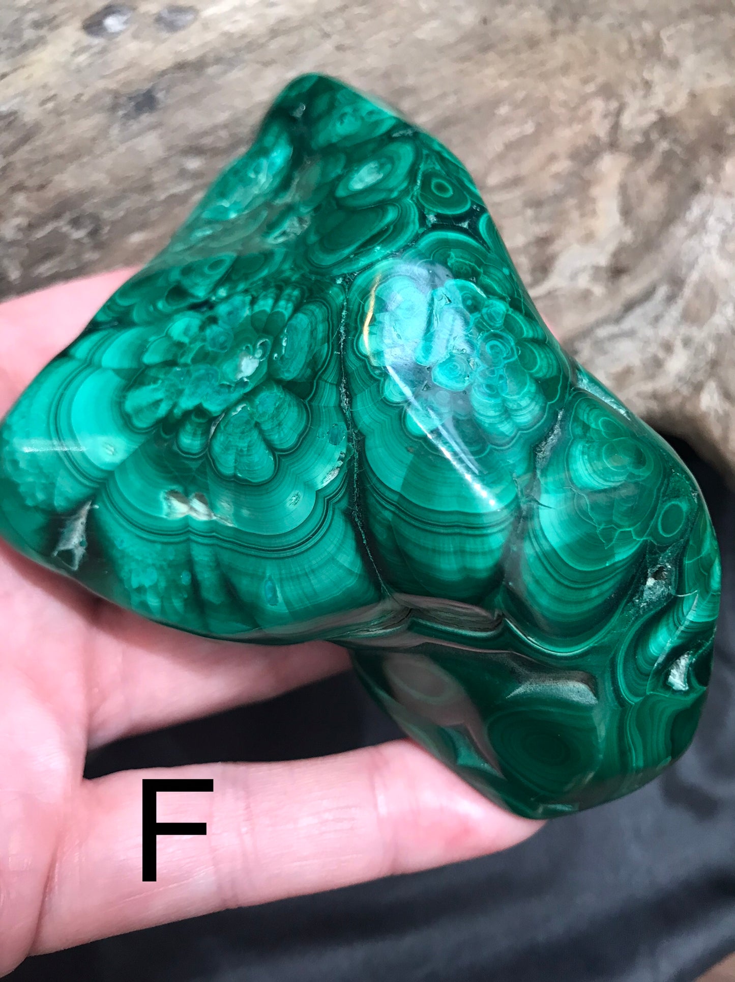 Malachite - polished chunks
