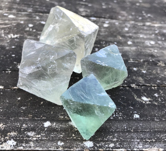 Fluorite octahedron