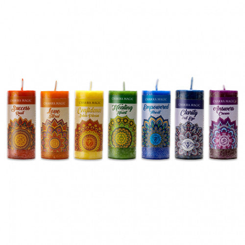 Chakra magic candles