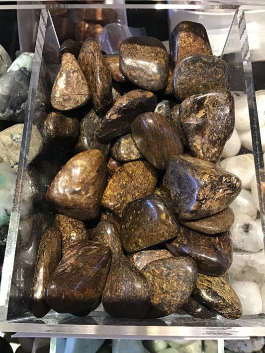Tumbled Bronzite