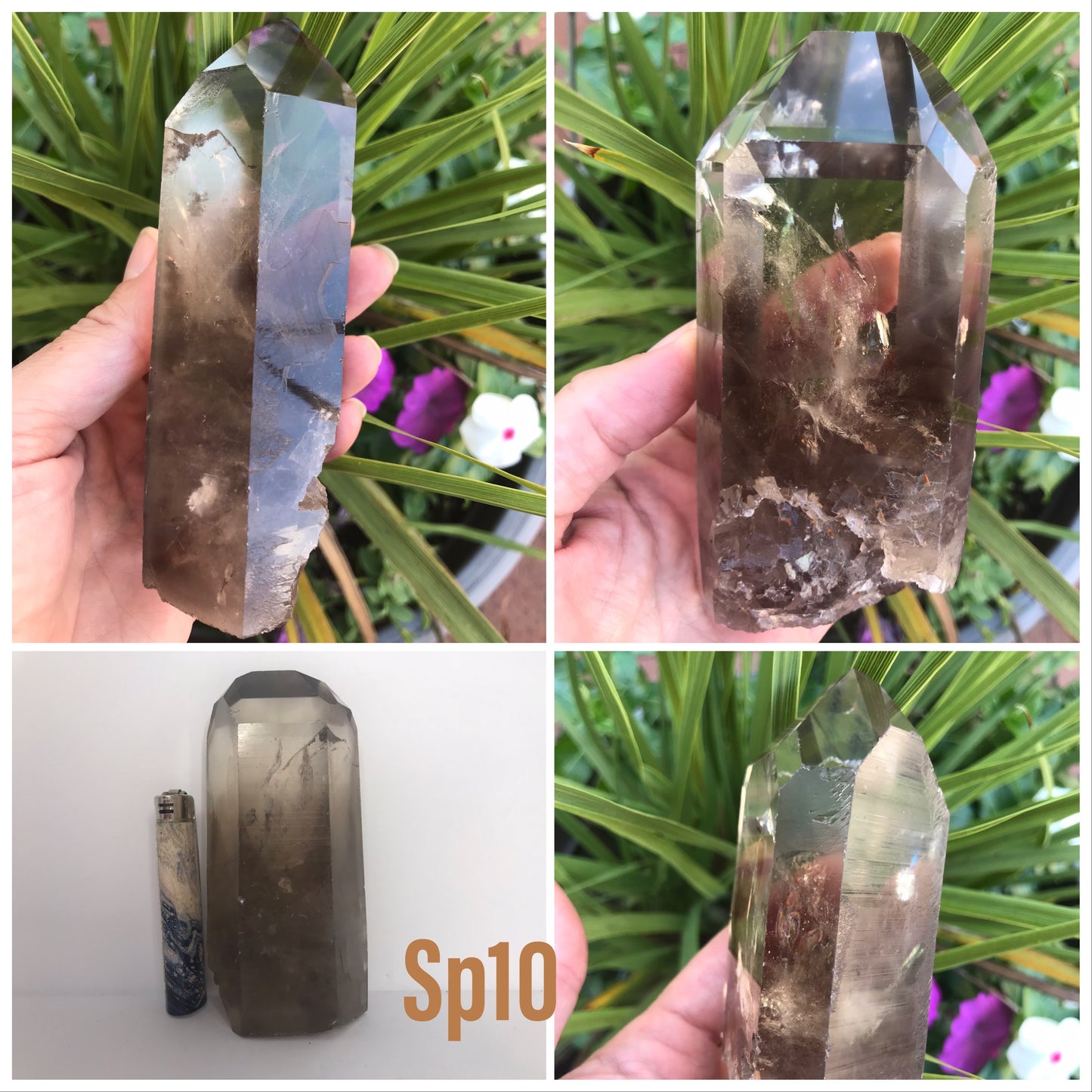 Smoky Quartz points