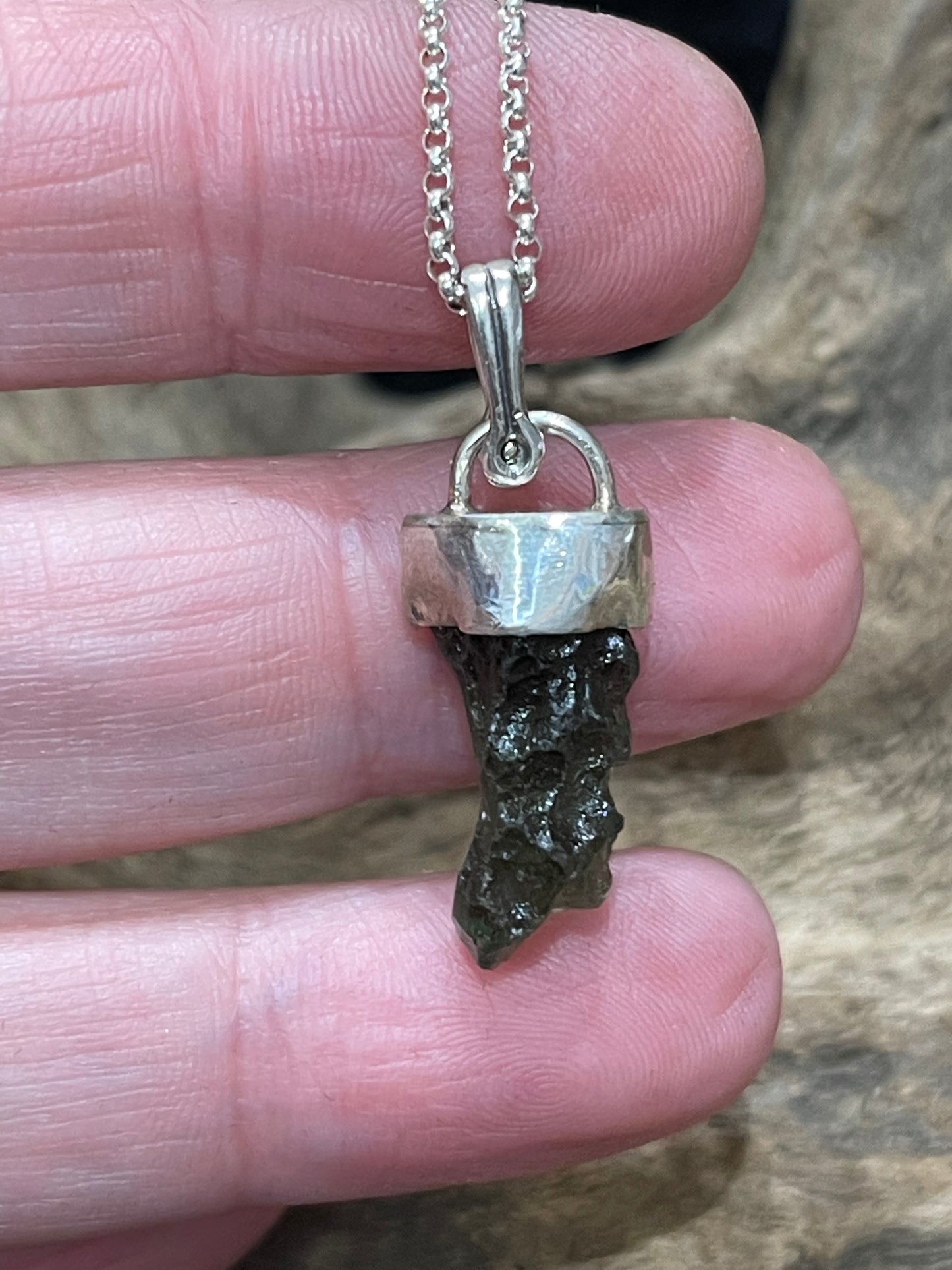 Handmade Silver Gemstone Pendants