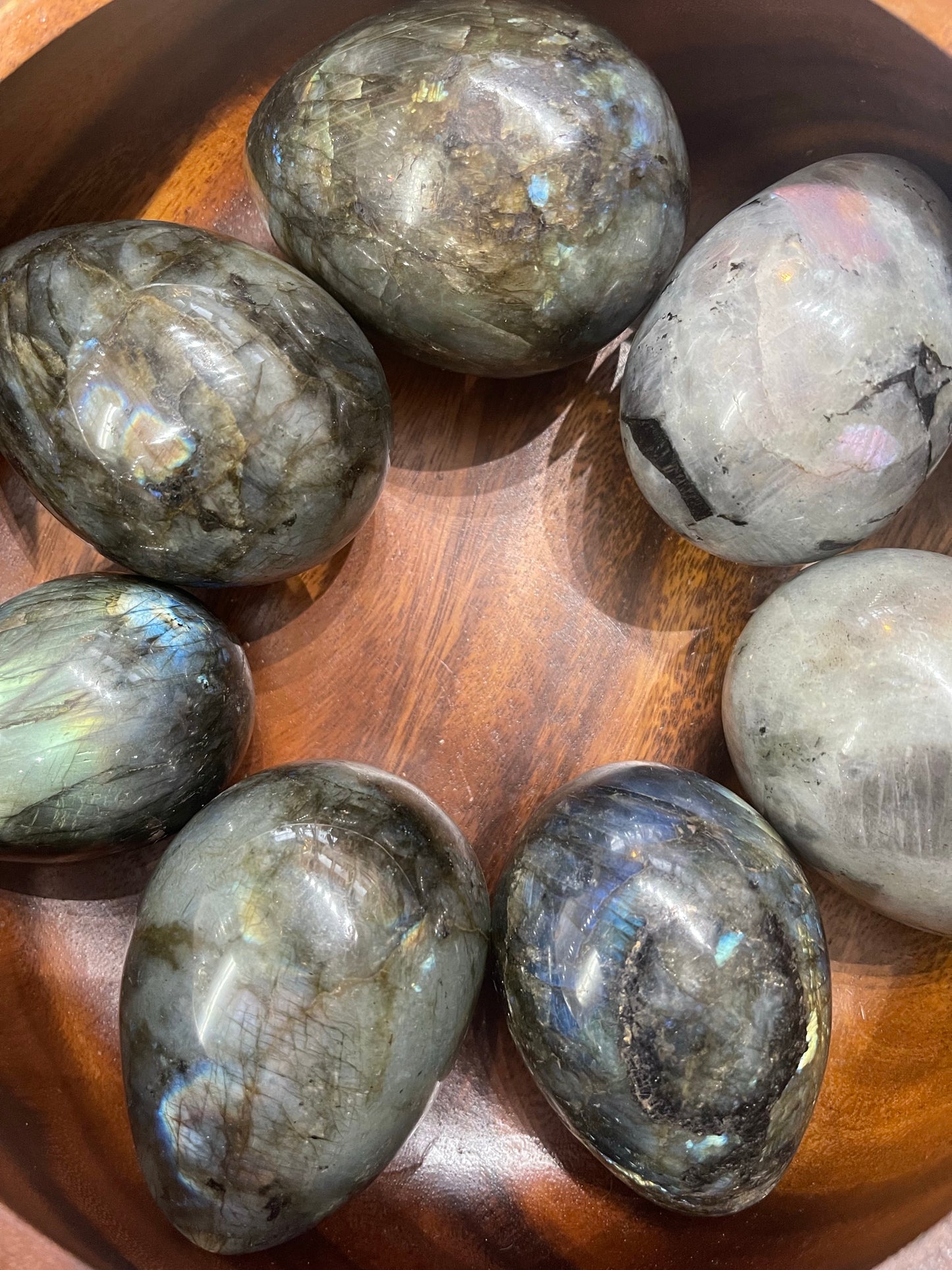 Labradorite eggs