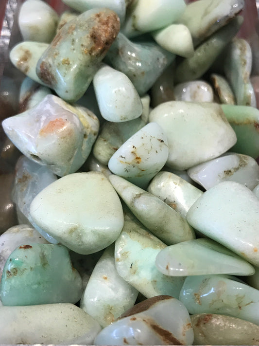 Tumbled Chrysoprase