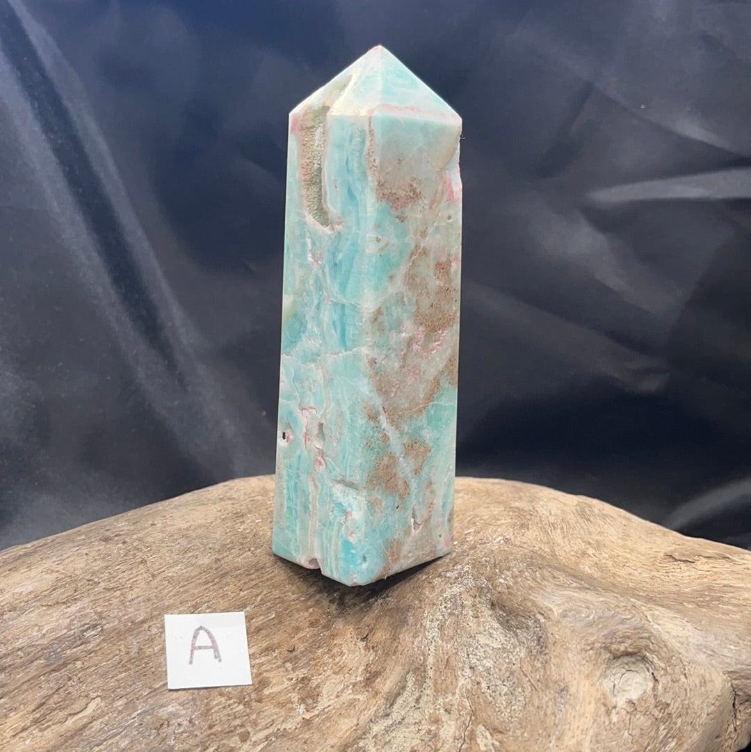Blue Aragonite Tower