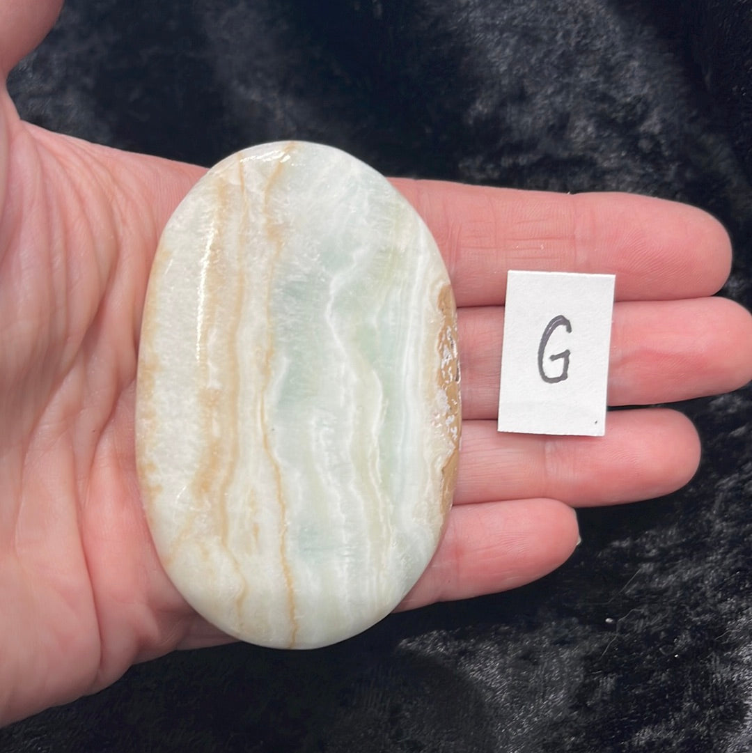 Caribbean Calcite Palm stone