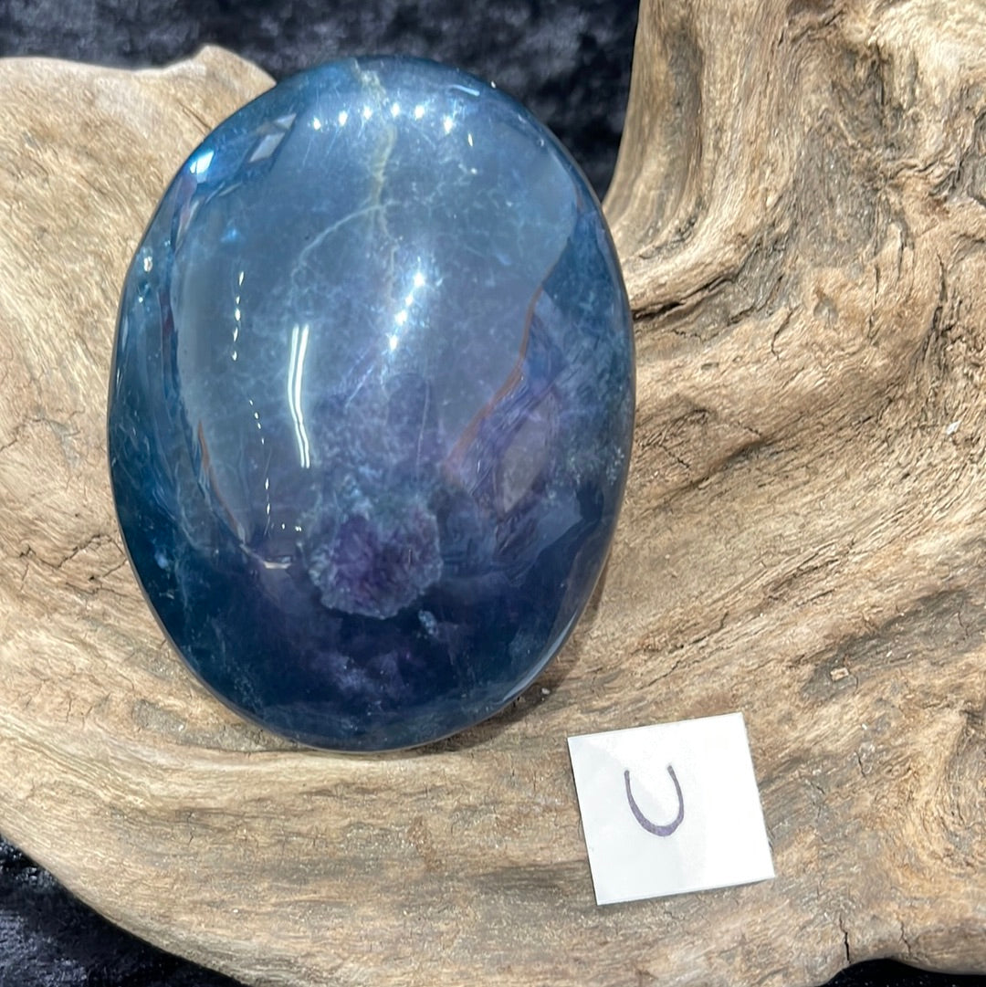 Fluorite Palm Stone