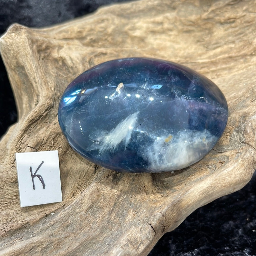 Fluorite Palm Stone
