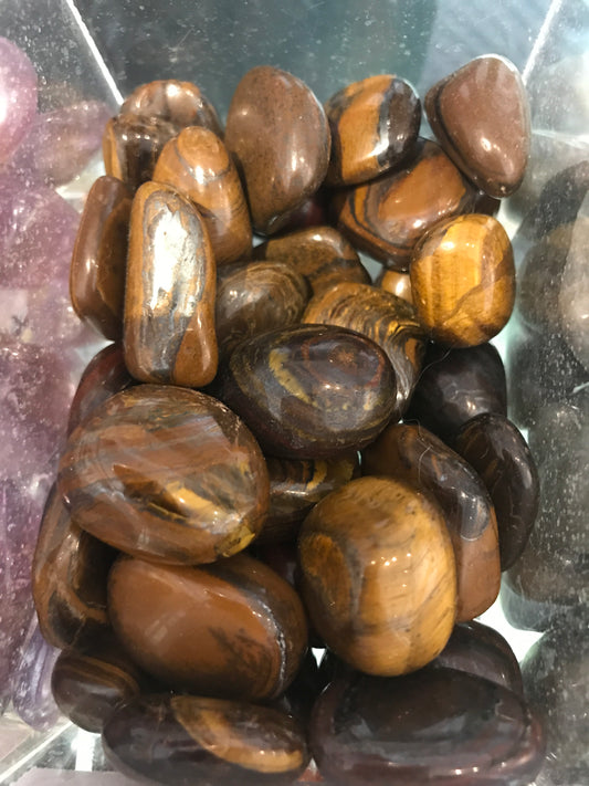 Tumbled Tiger iron