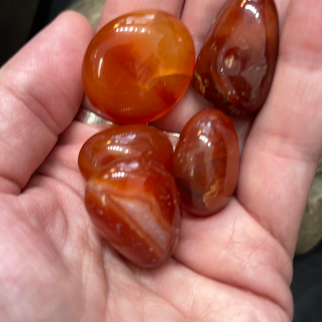 Tumbled Carnelian