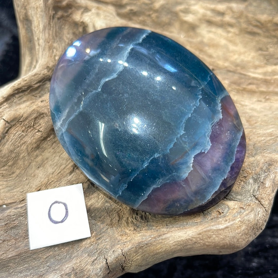 Fluorite Palm Stone