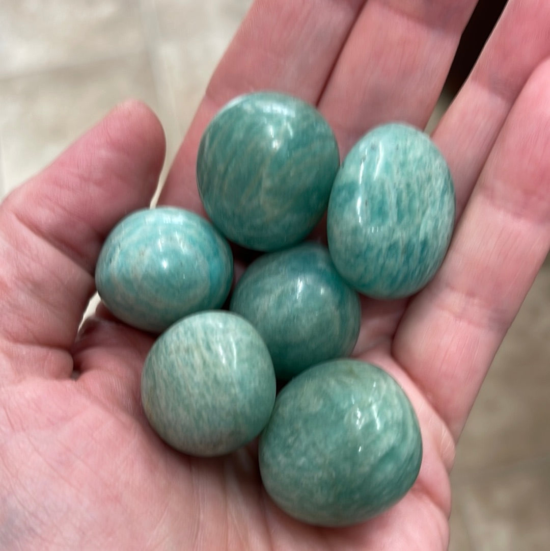 Tumbled amazonite