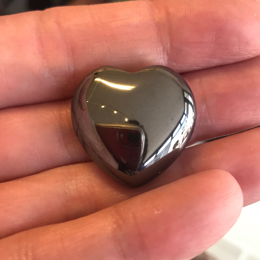 Assorted gemstone hearts