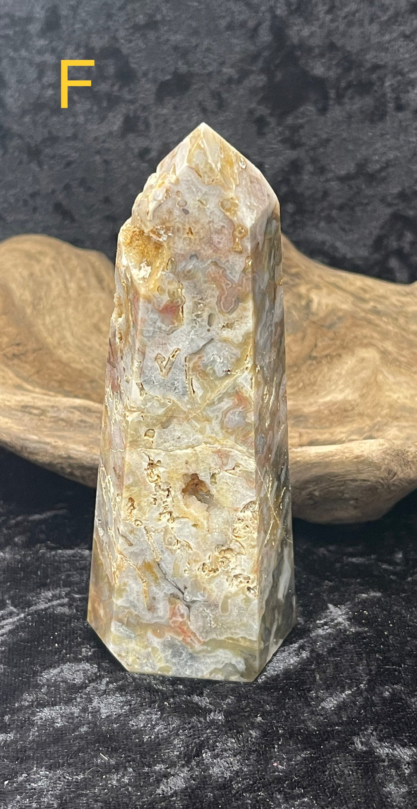 Druzy Agate towers