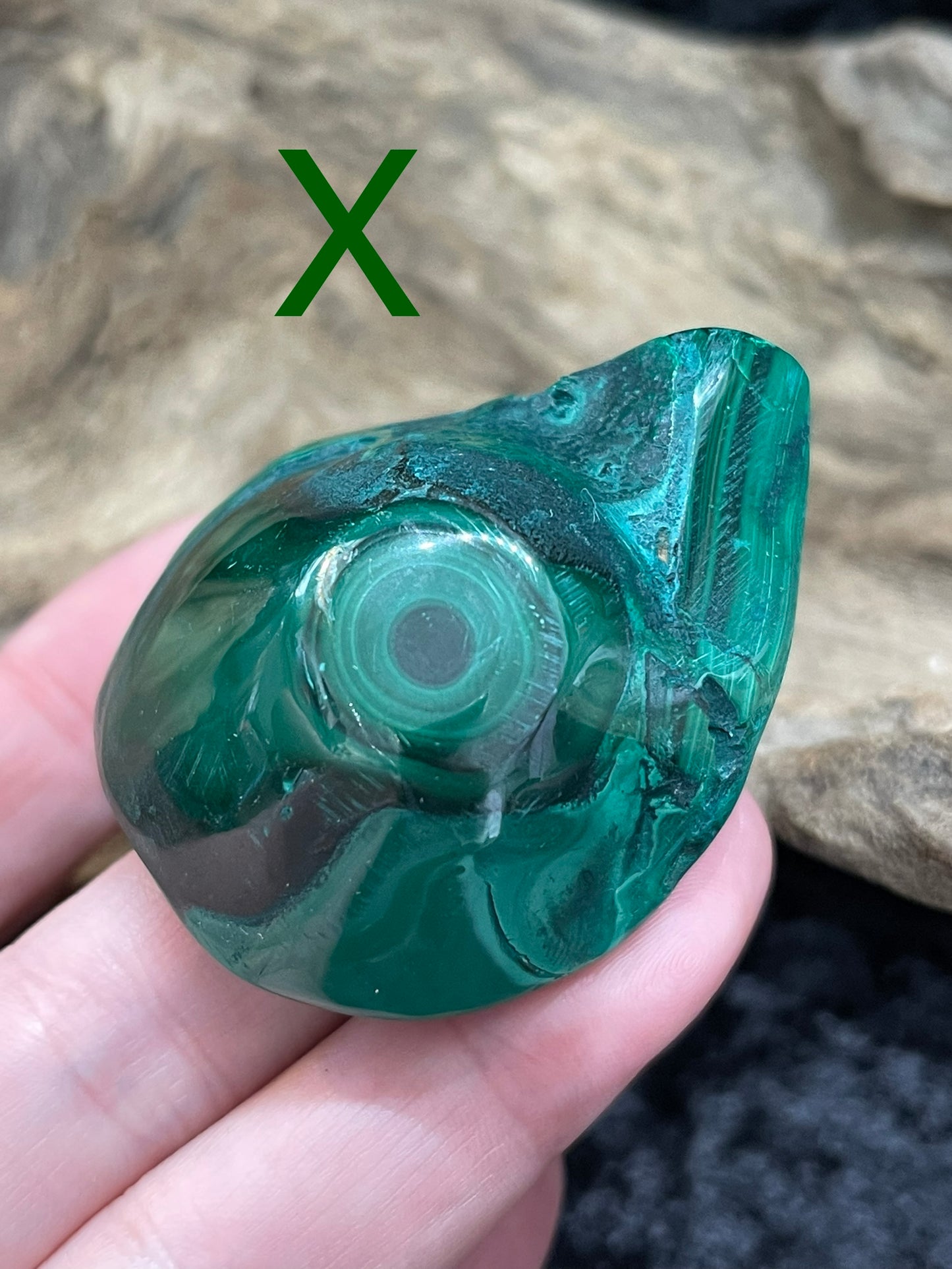 Malachite - polished chunks