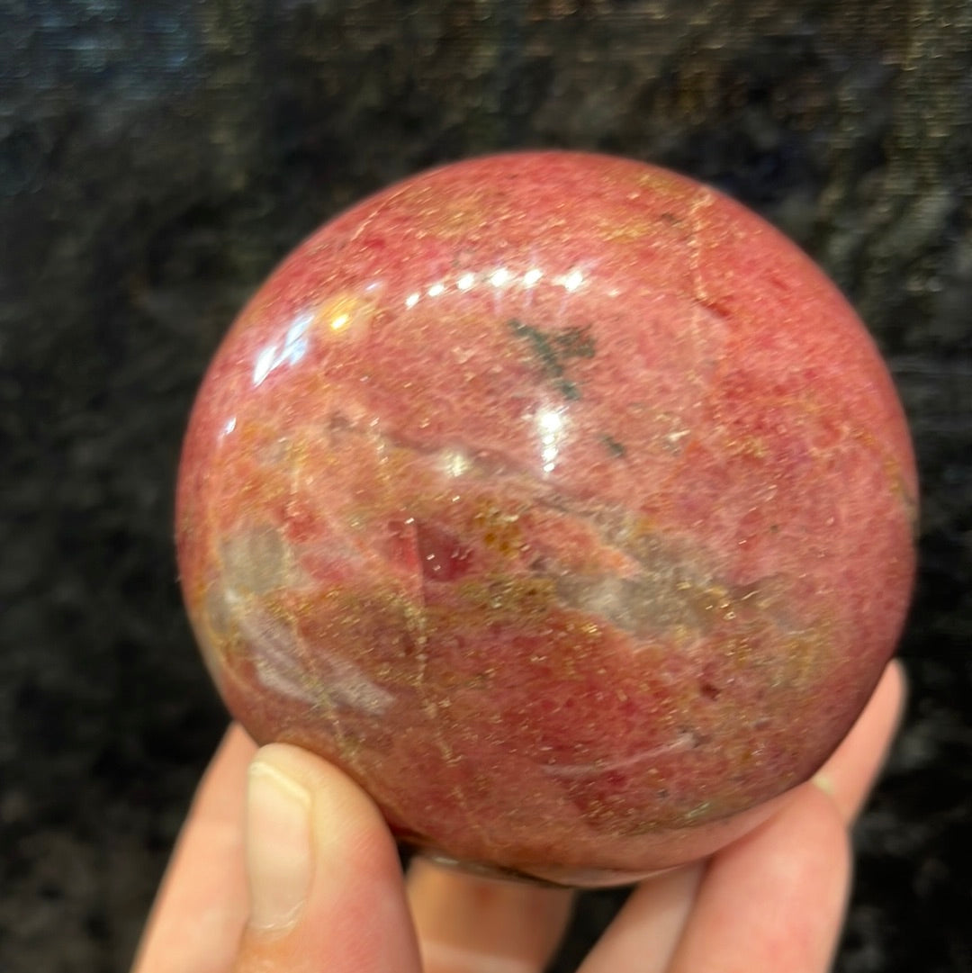 Rhodonite Sphere