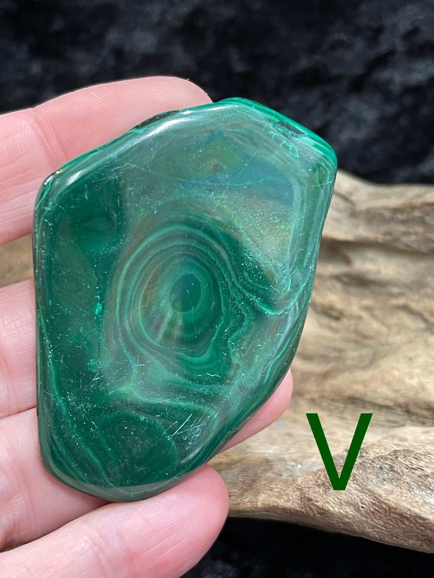 Malachite - polished chunks