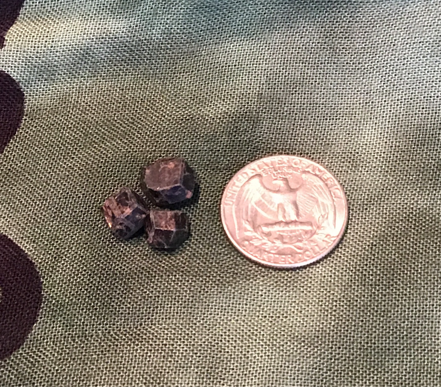 Black garnet