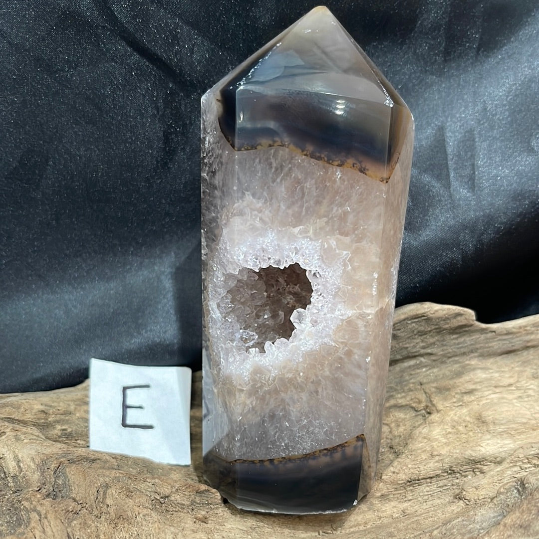 Druzy Agate towers