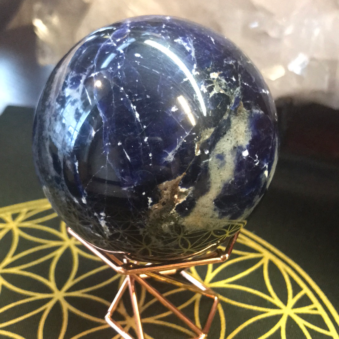 Sodalite sphere