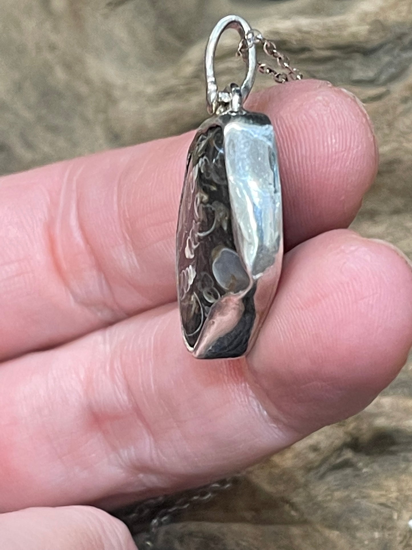 Handmade Silver Gemstone Pendants