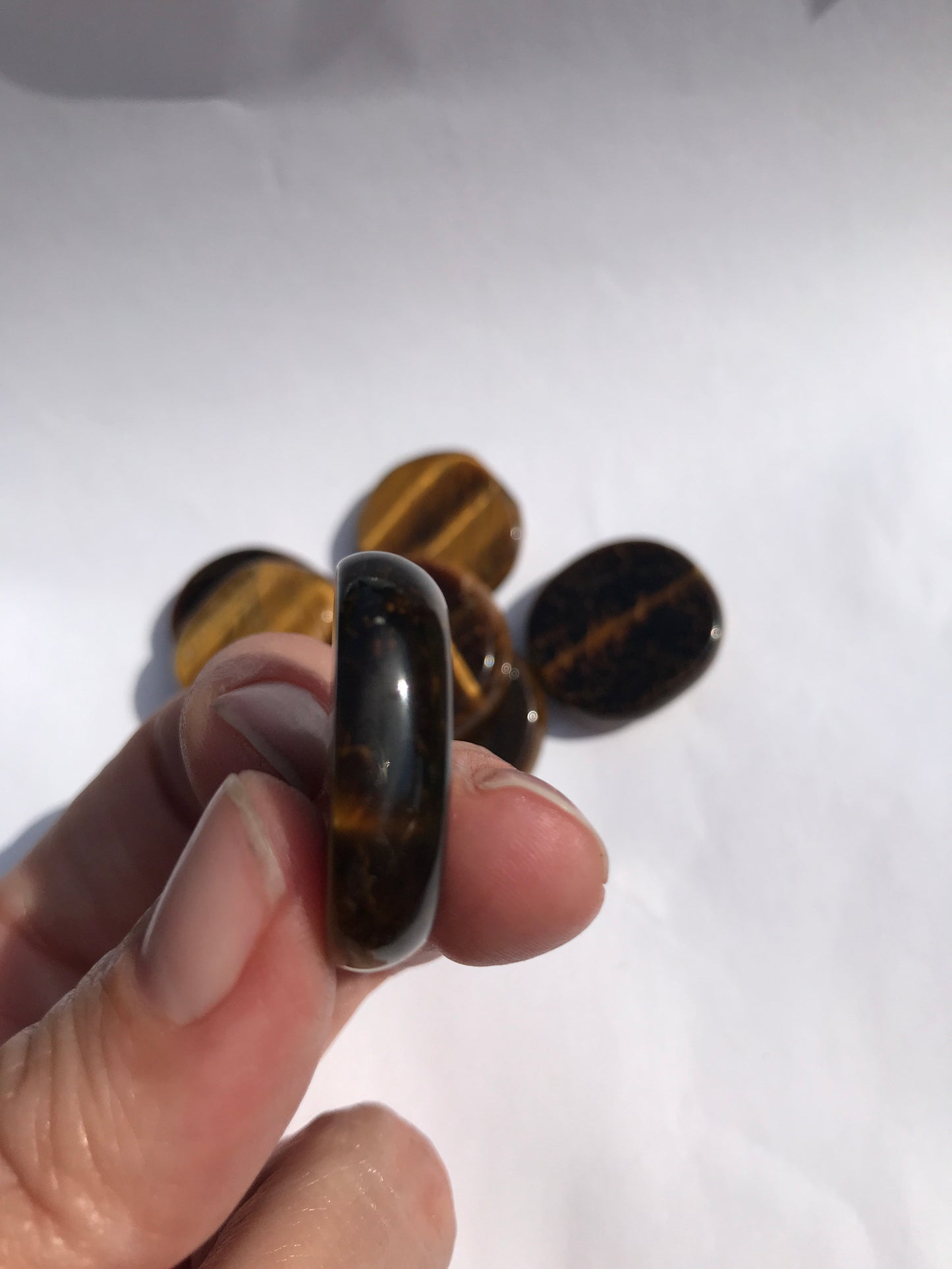 Tiger eye disks small