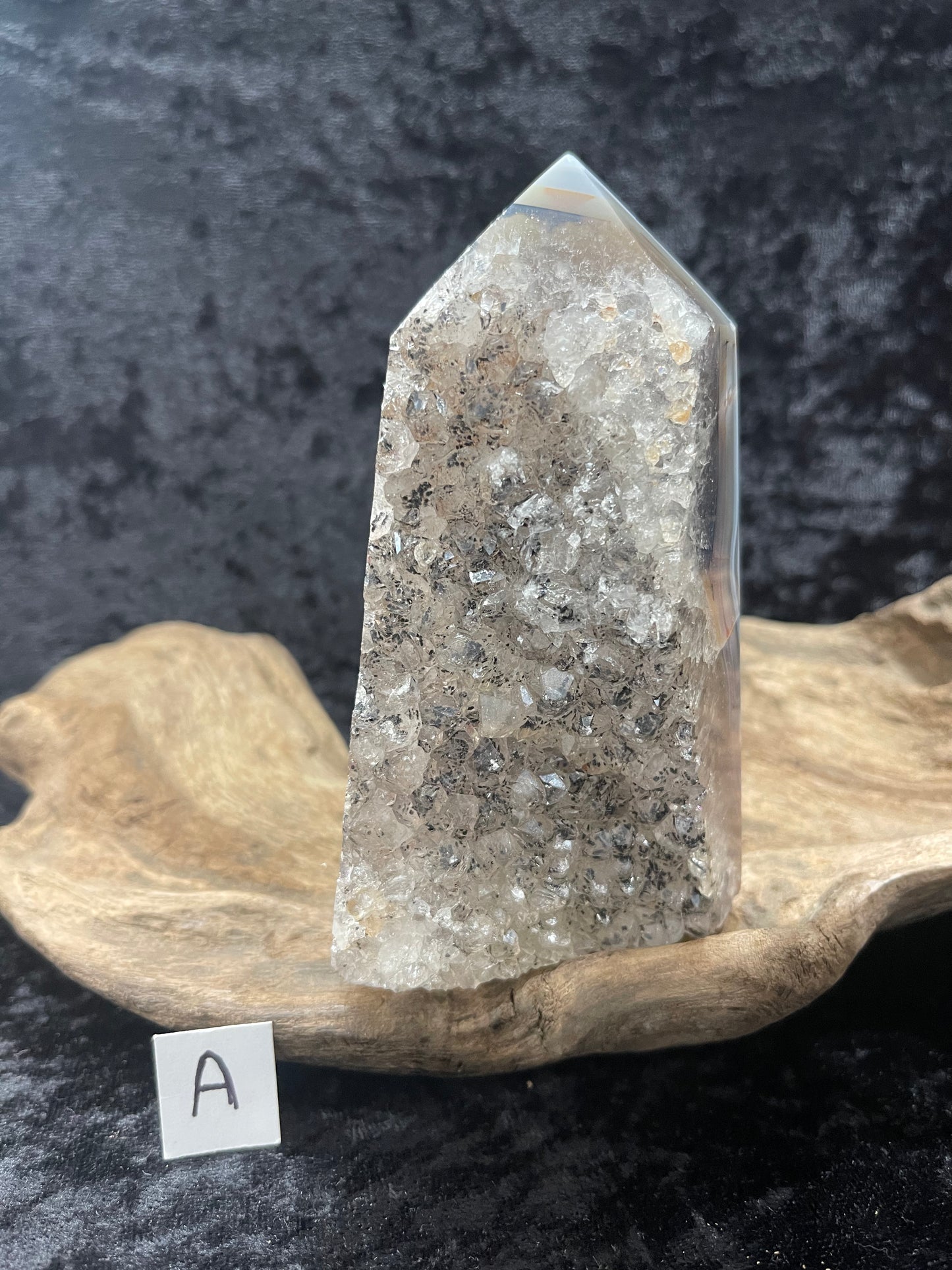 Druzy Agate towers