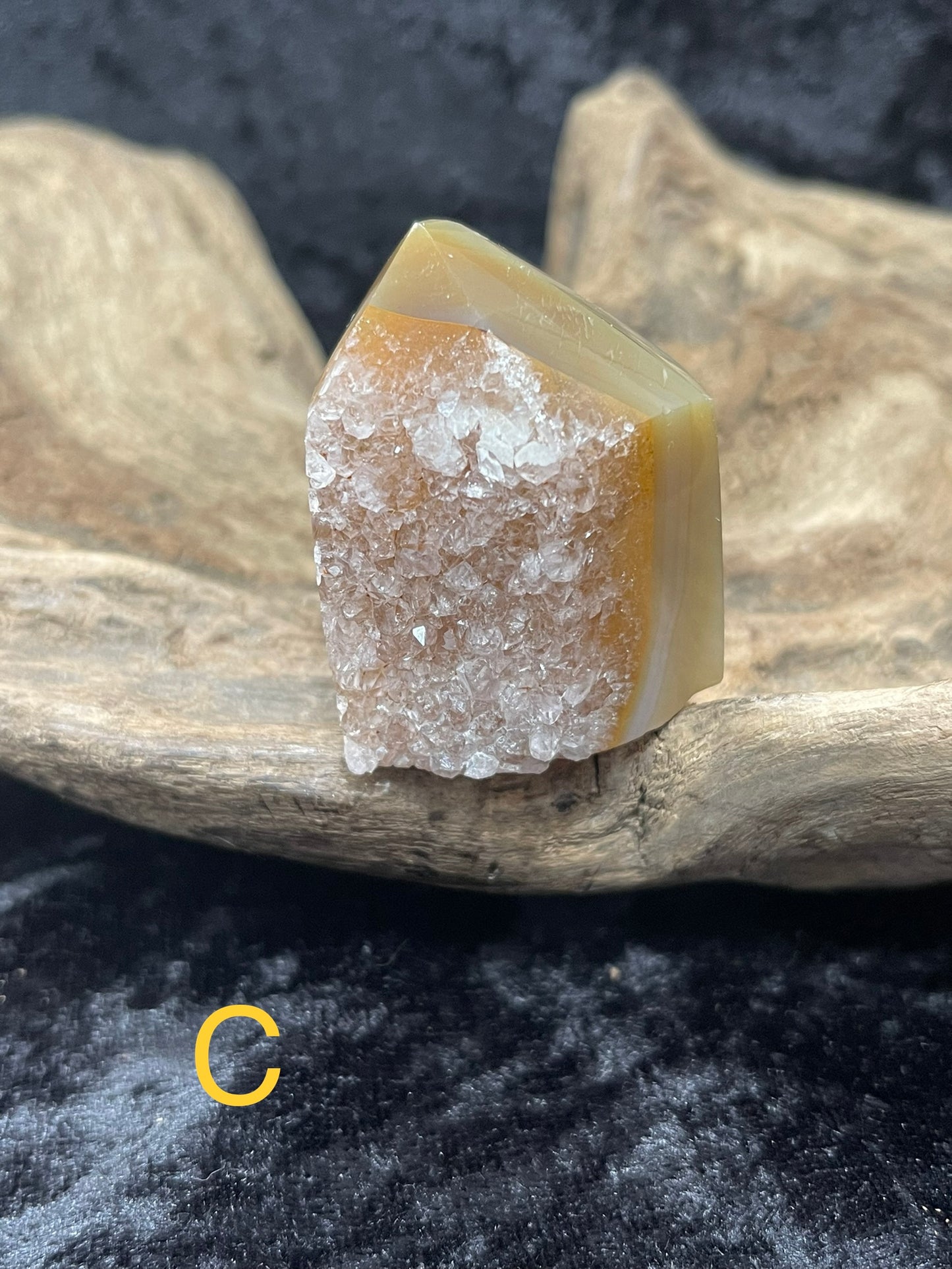 Druzy Agate towers