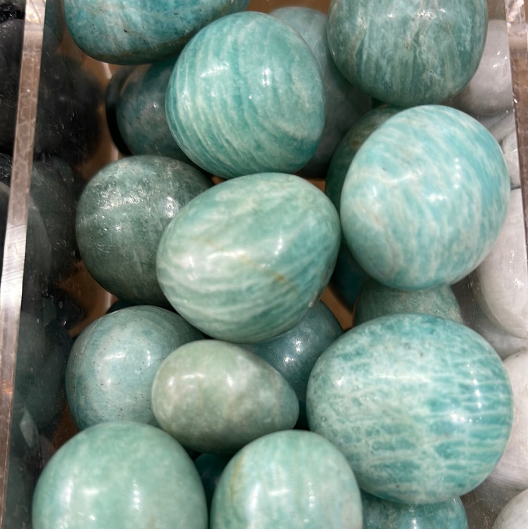 Tumbled amazonite