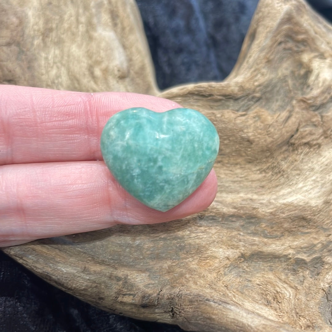 Assorted gemstone hearts
