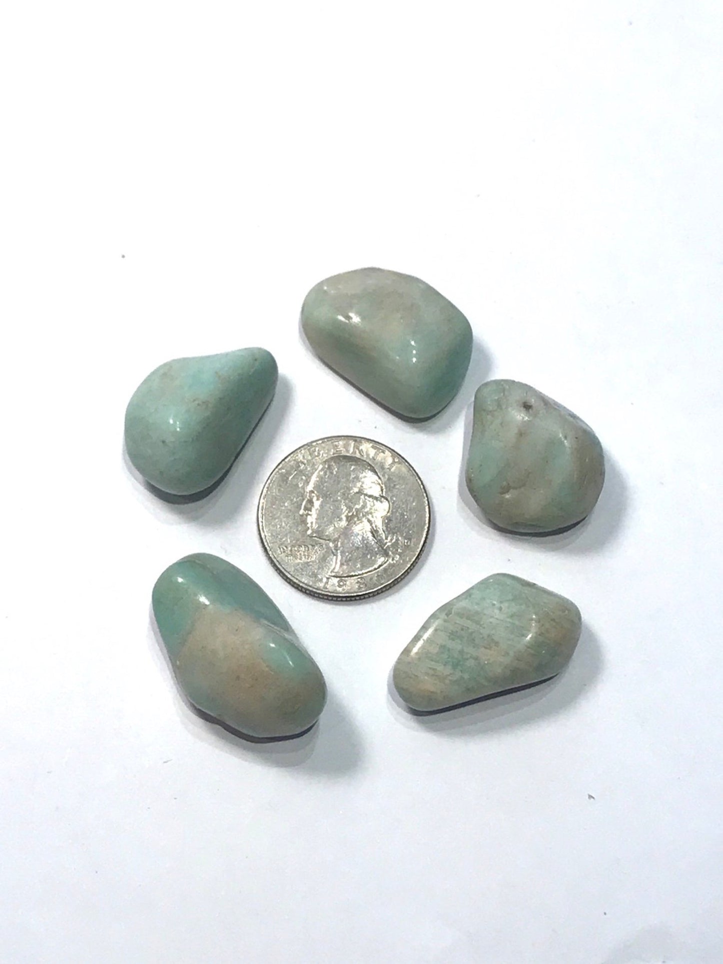 Tumbled amazonite