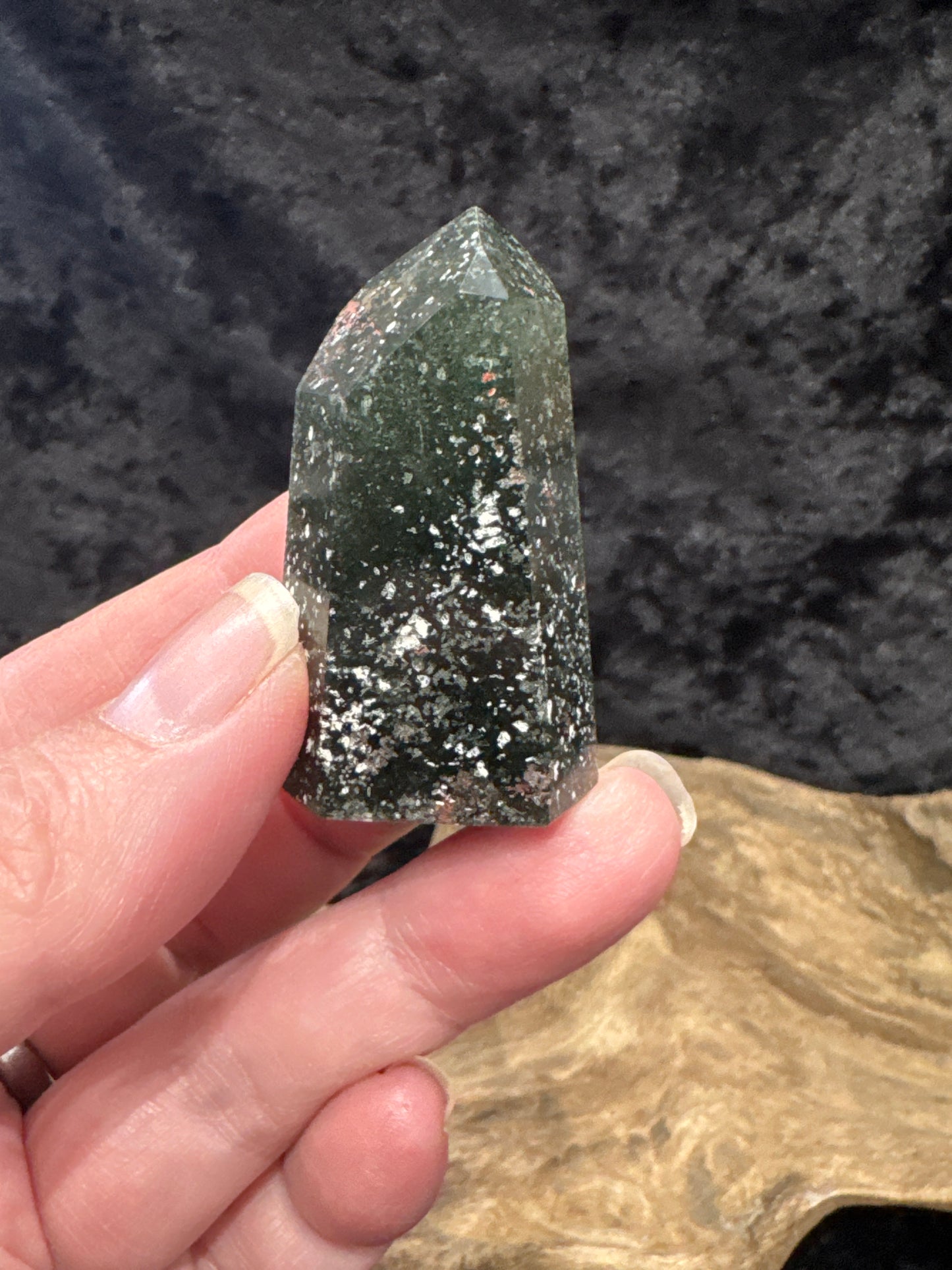Lodolite polished points