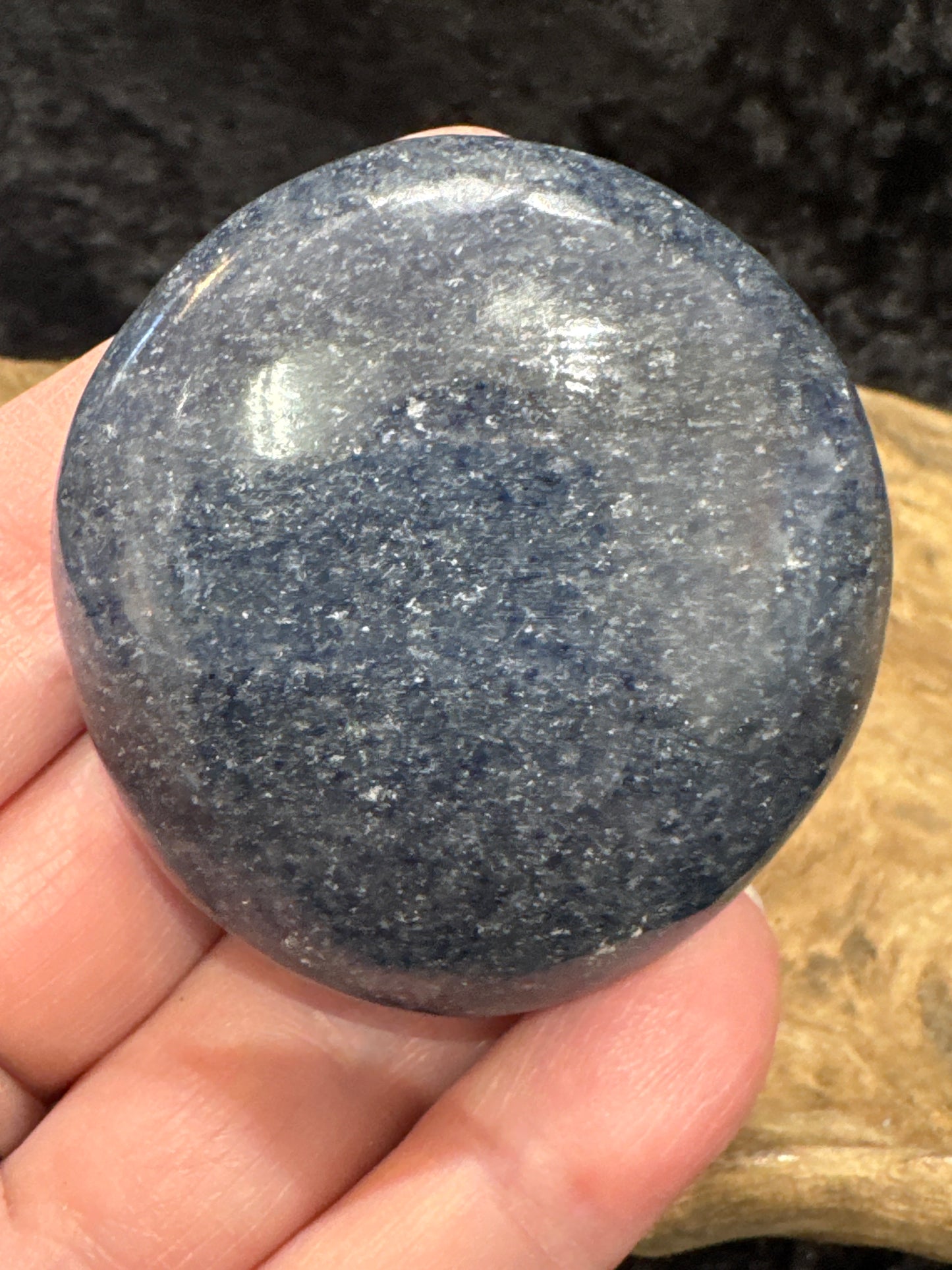Lazulite Palm Stone