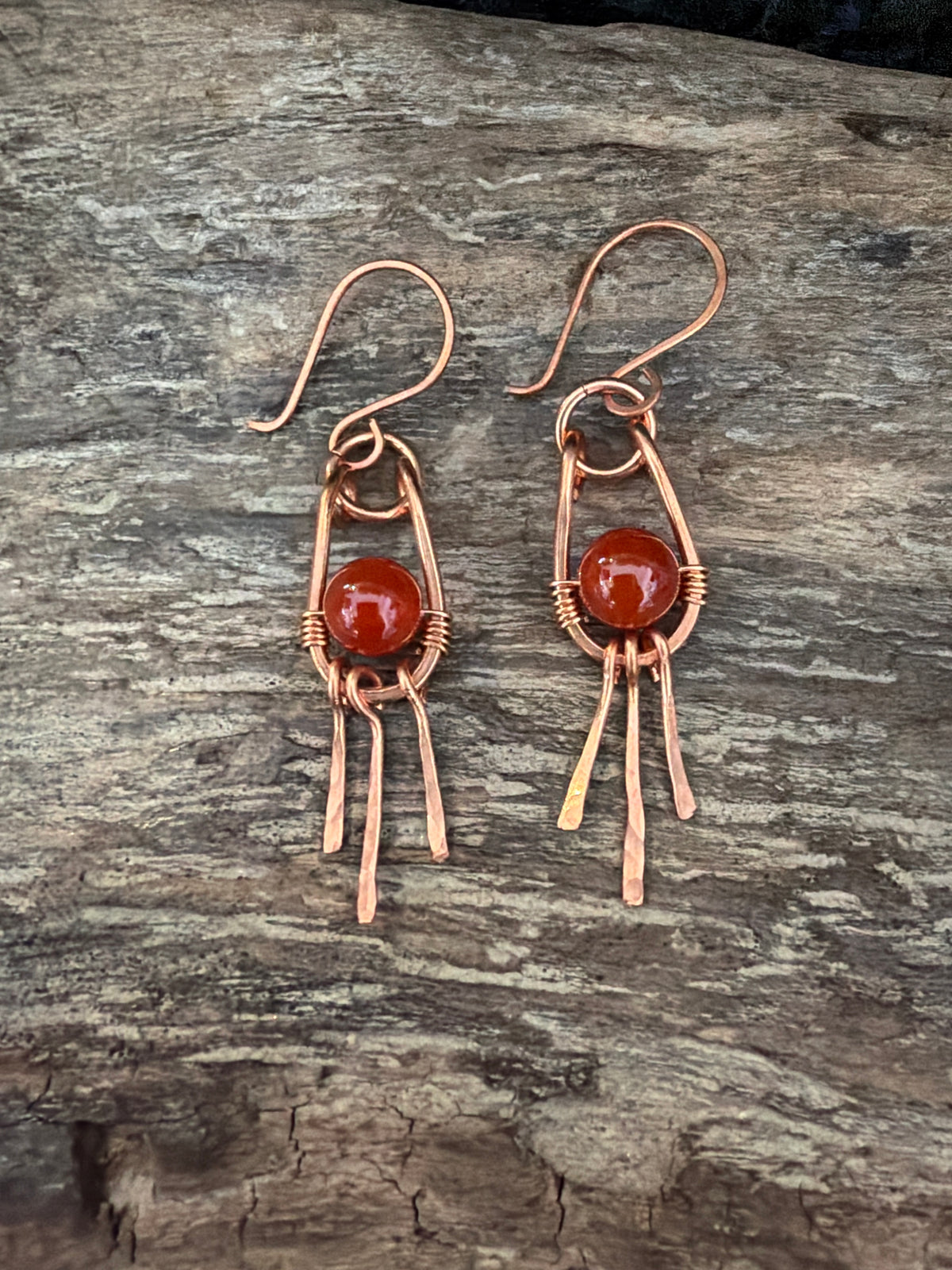Goddess temple earrings
