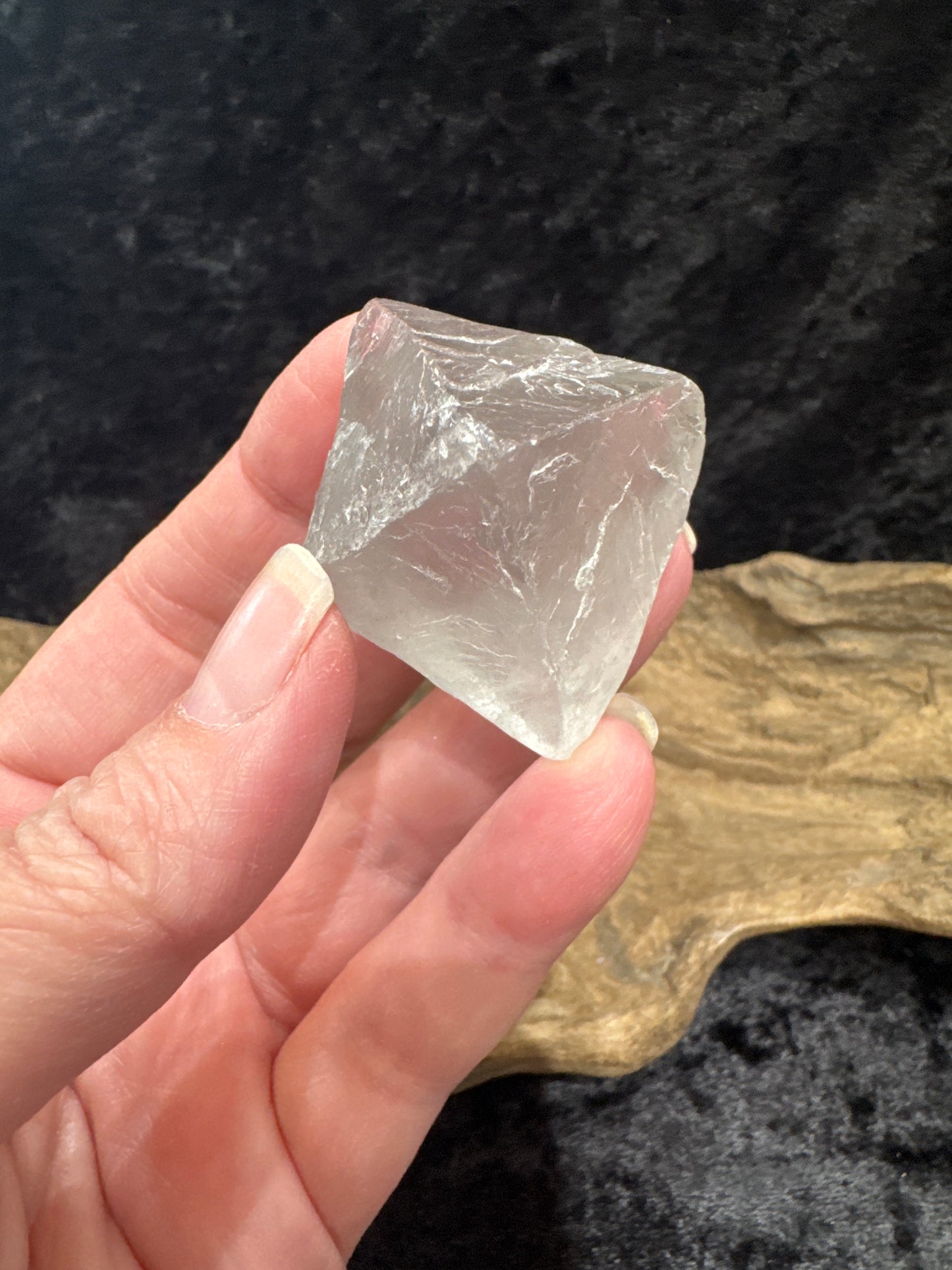 Fluorite octahedron