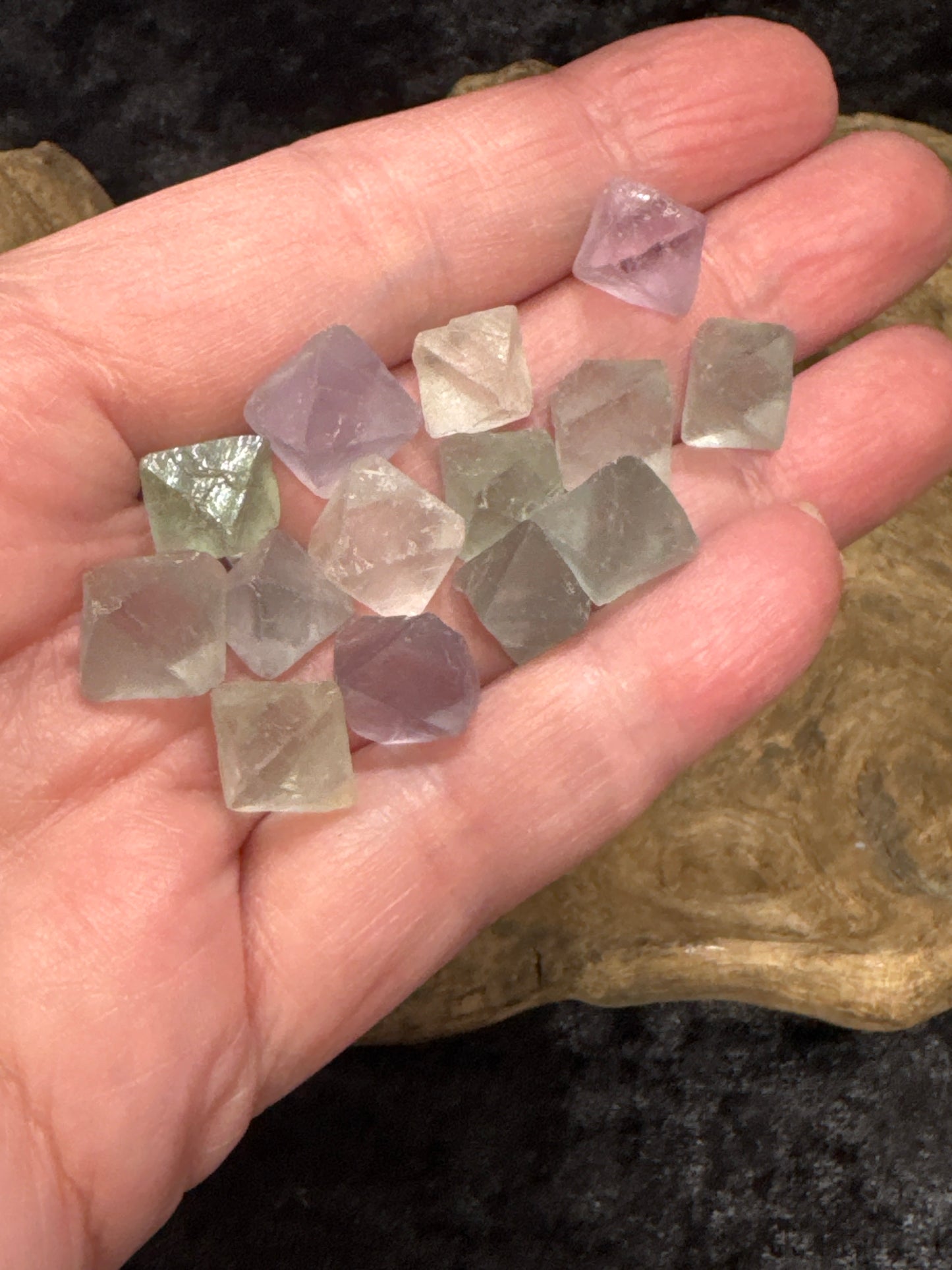 Fluorite octahedron