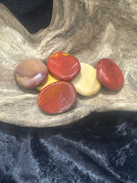 Mookaite Jasper disk small