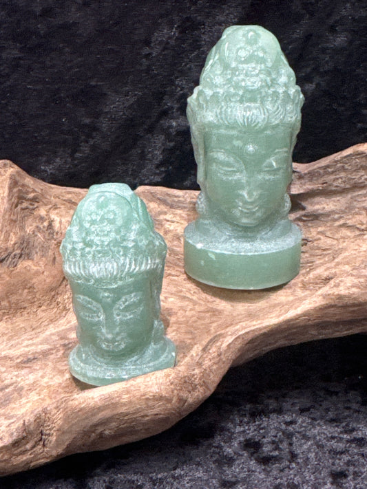 Green Aventurine Kuan Yin Carving
