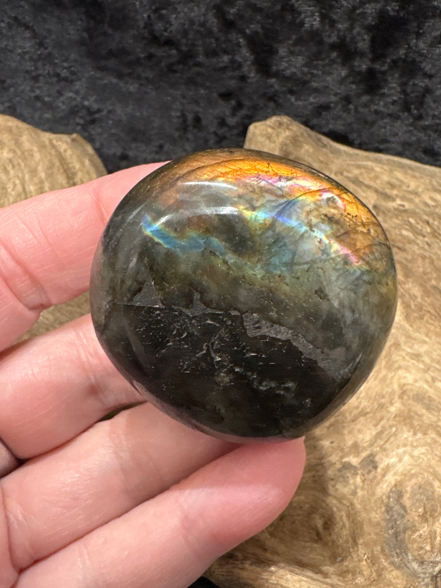 Labradorite Palm Stones