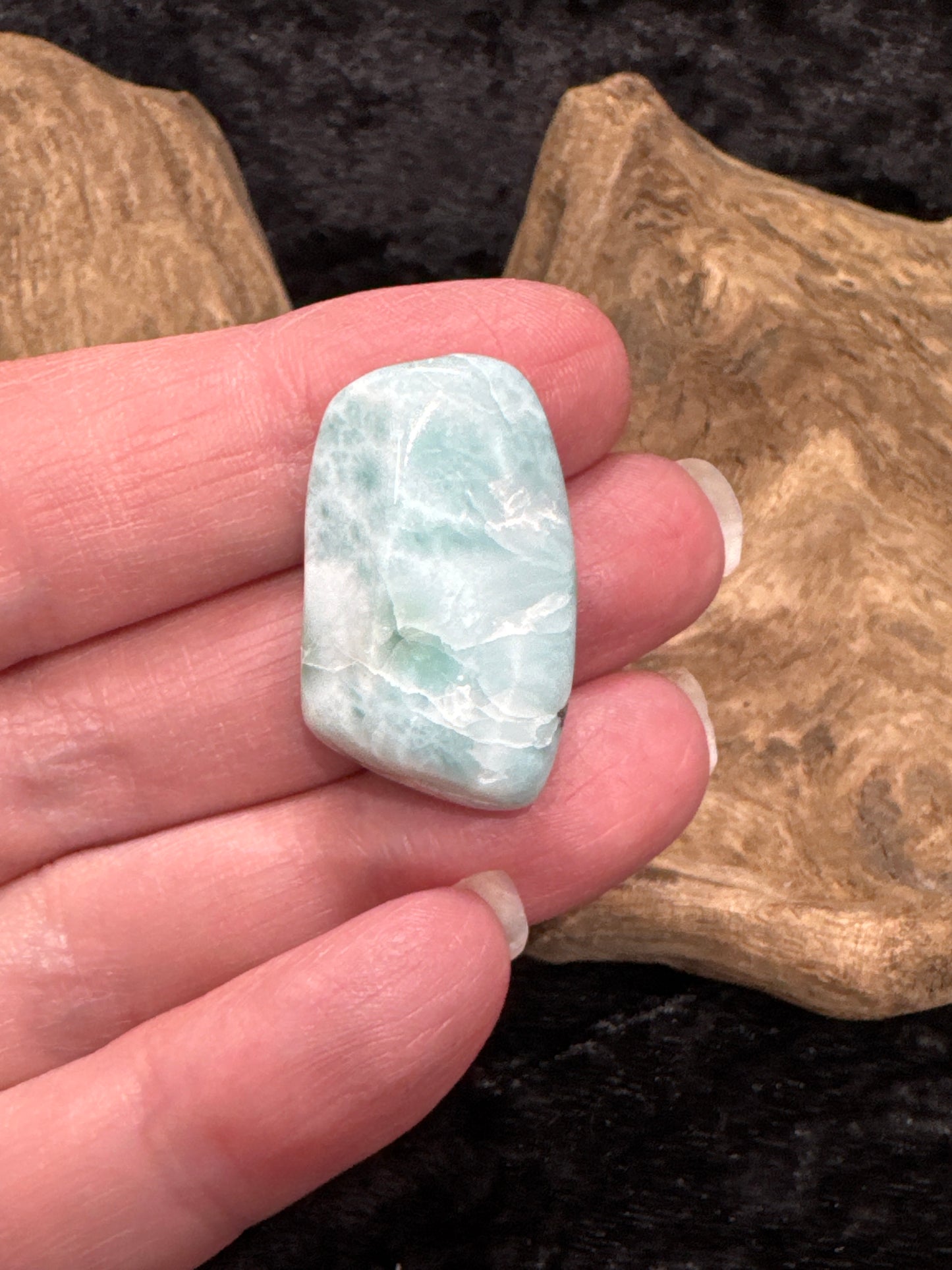 Larimar tumbled stone