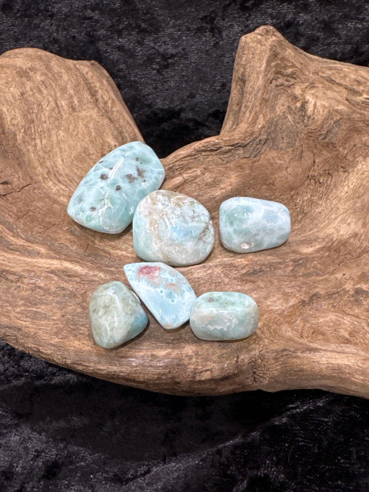 Larimar tumbled stone