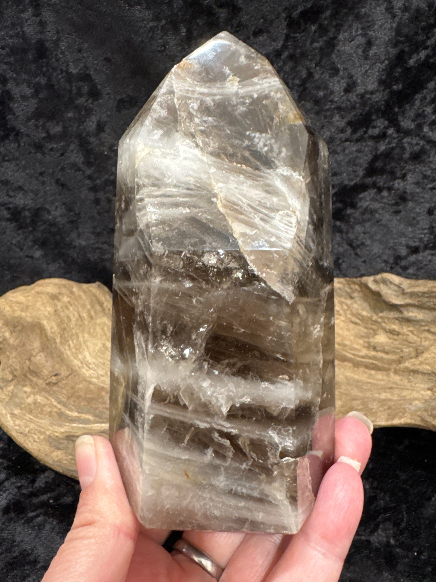 Smoky Quartz Tower