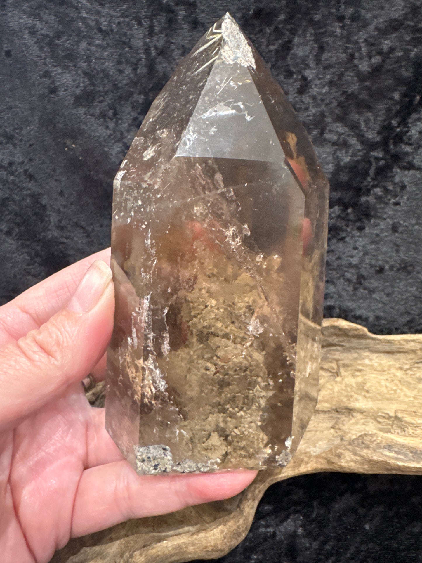 Lodolite polished points