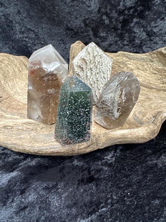 Lodolite polished points