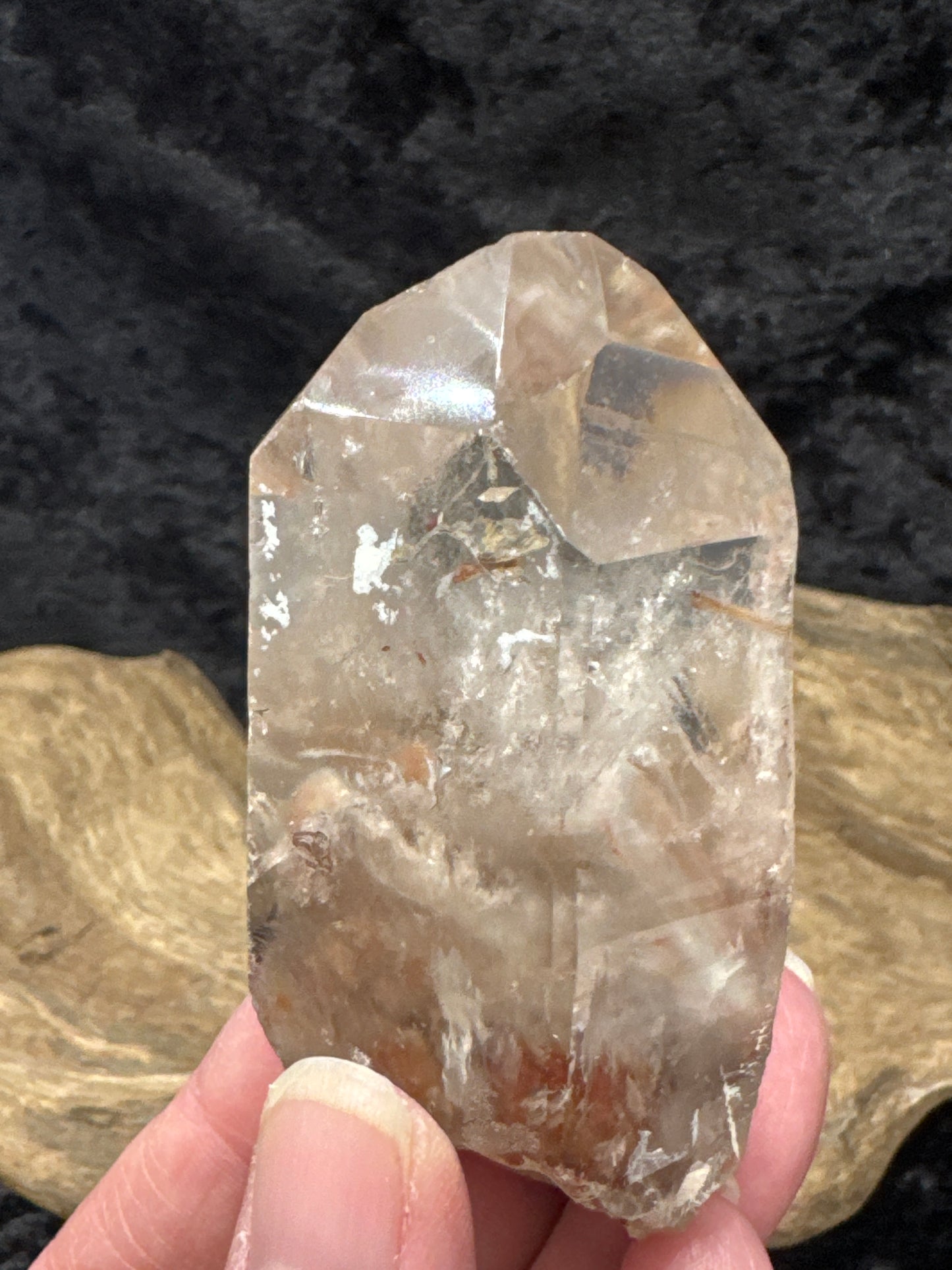 Lodolite polished points