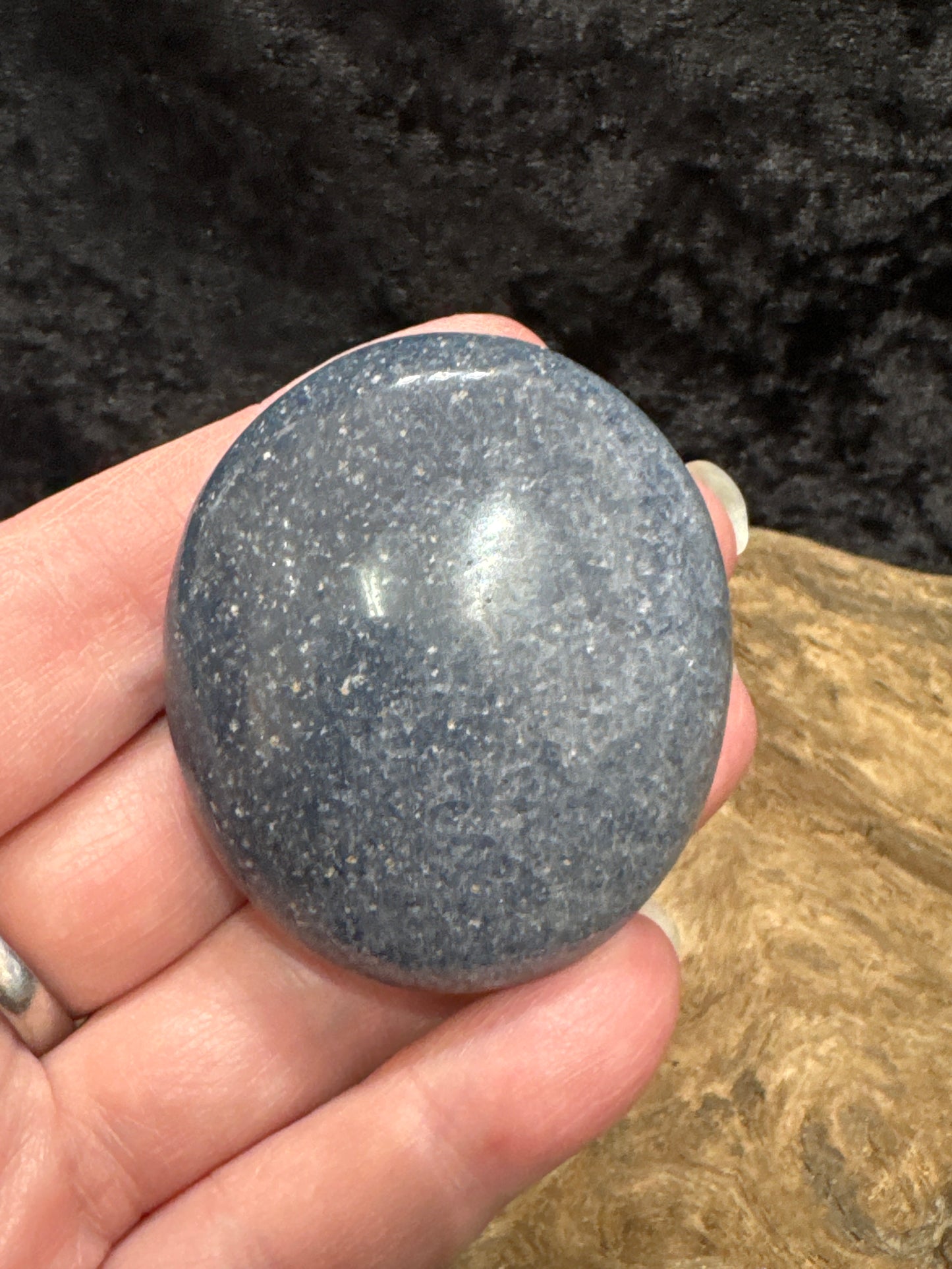 Lazulite Palm Stone